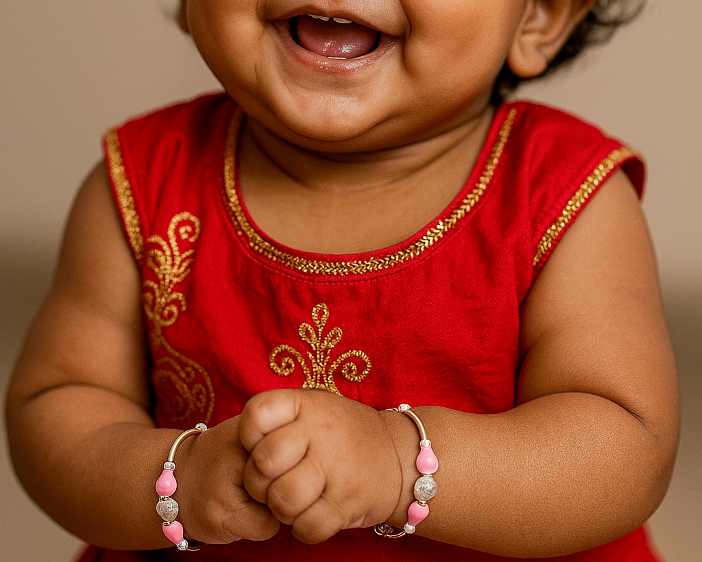 Kids 925 Silver Kada