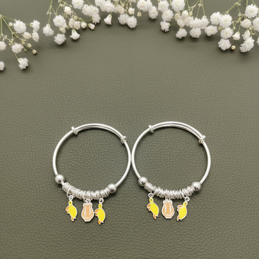 JoySilv-925 Silver Kids Kada