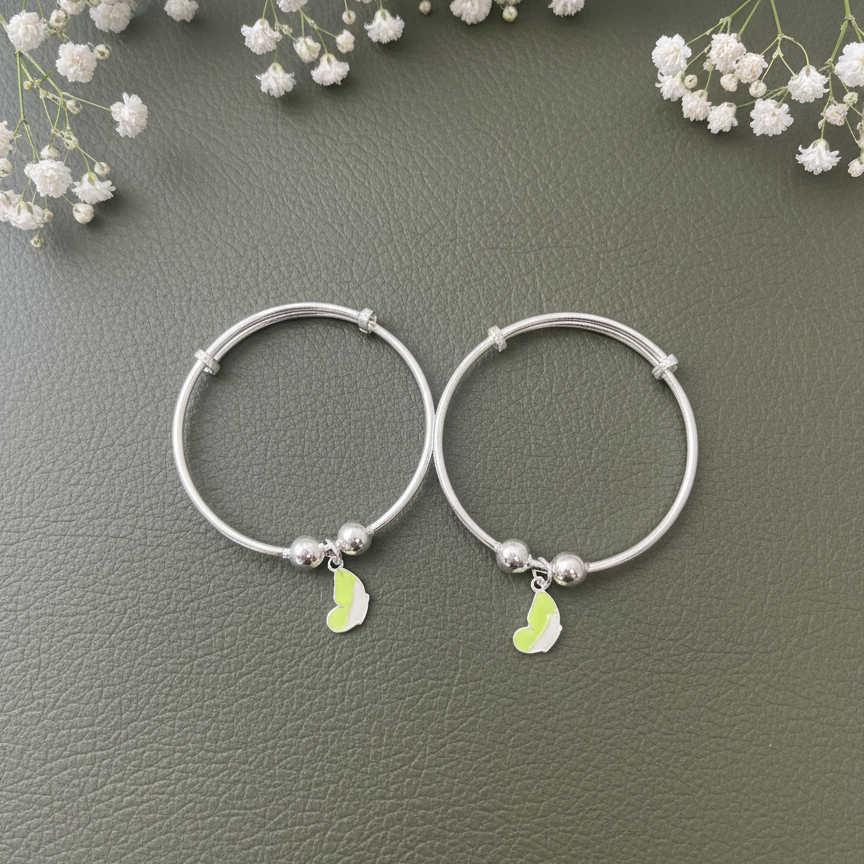 Skylar-925 Silver Kids Kada