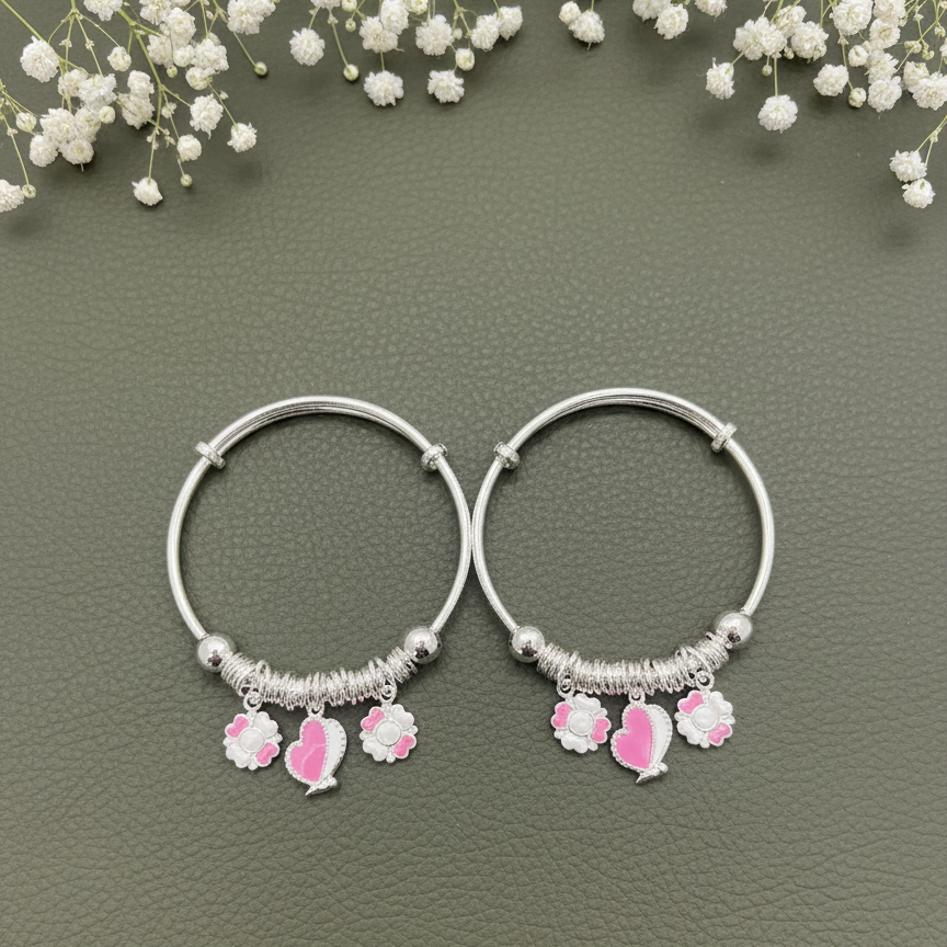 Twinkle-925 Silver Kids Kada