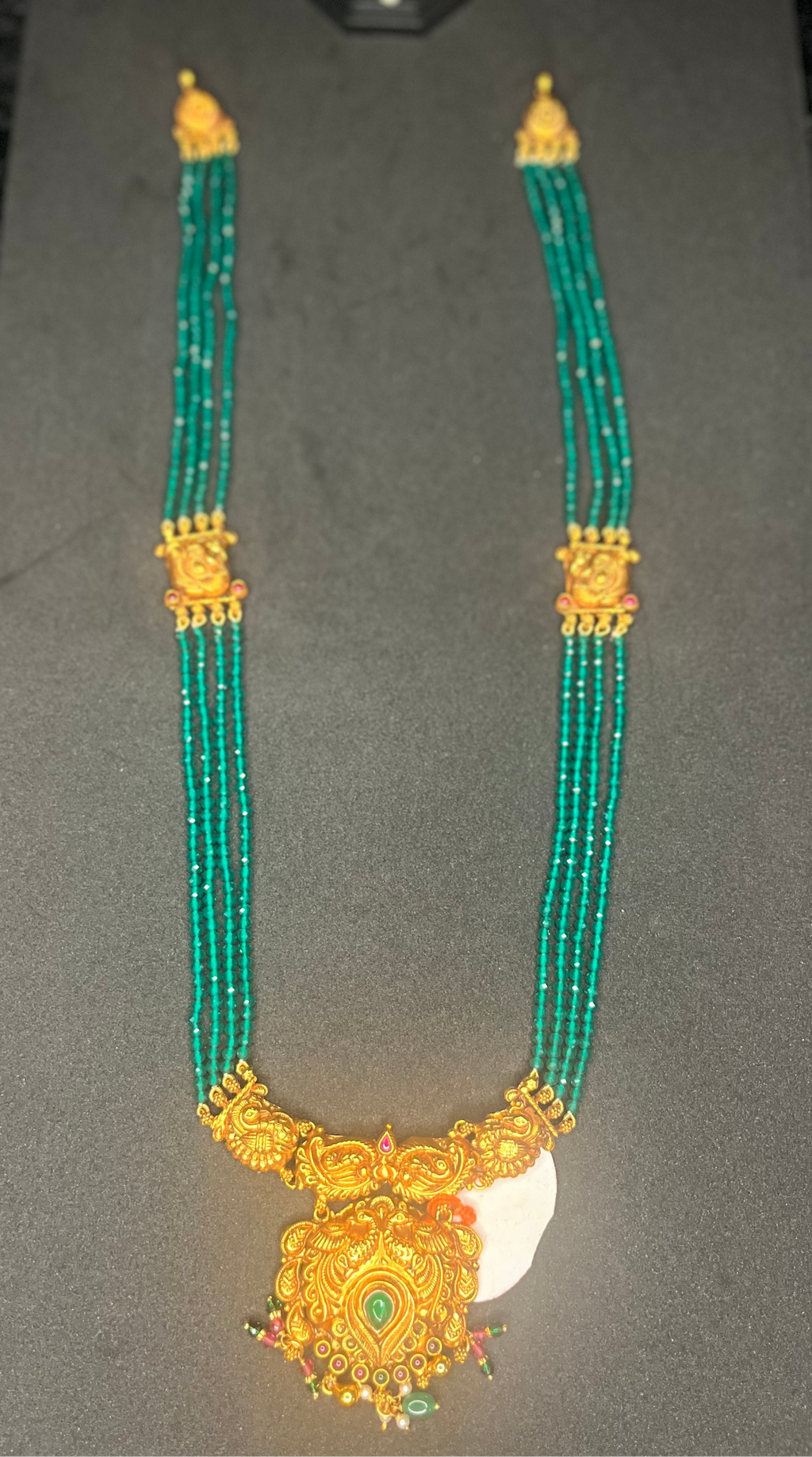 Nakshatra -925 Silver Beads Long Necklace