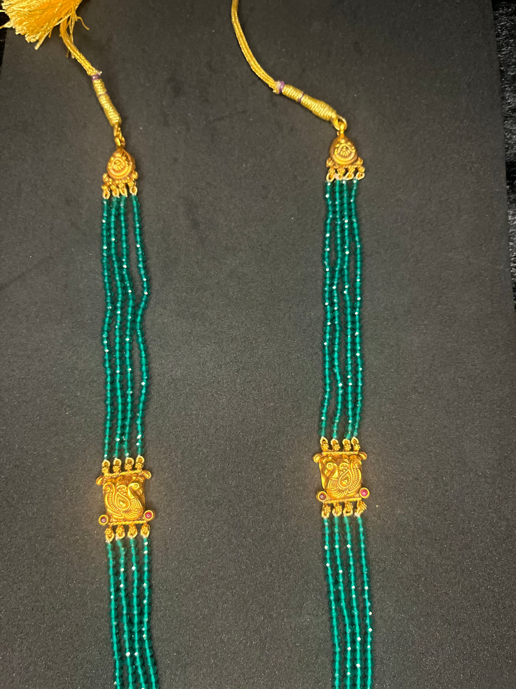 Nakshatra -925 Silver Beads Long Necklace