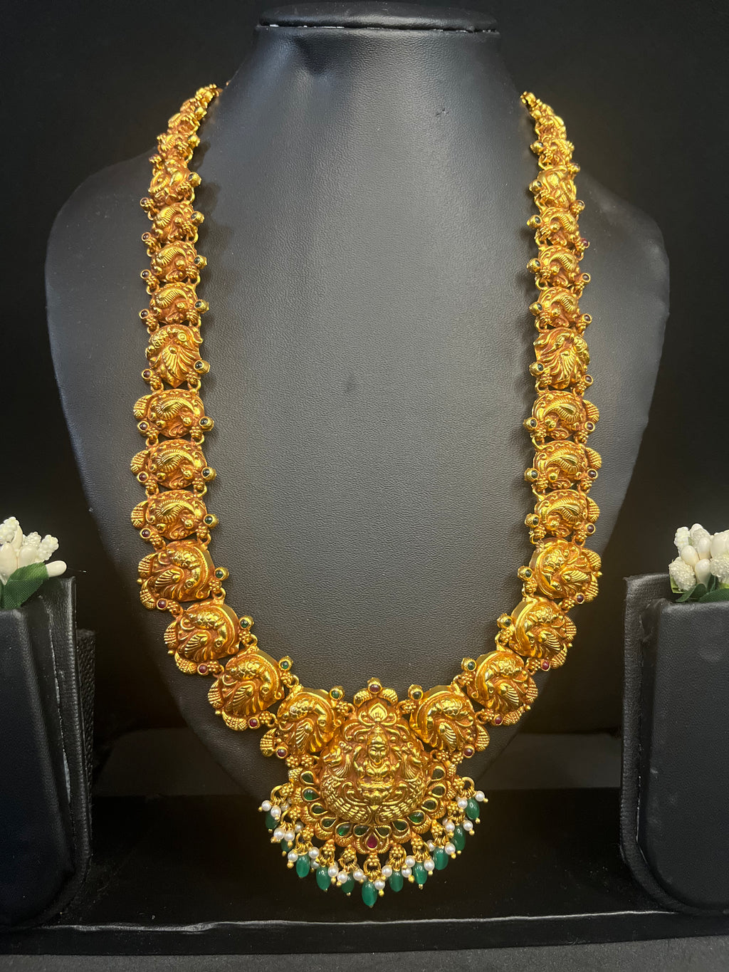 Abhira -925 Silver Long Necklace