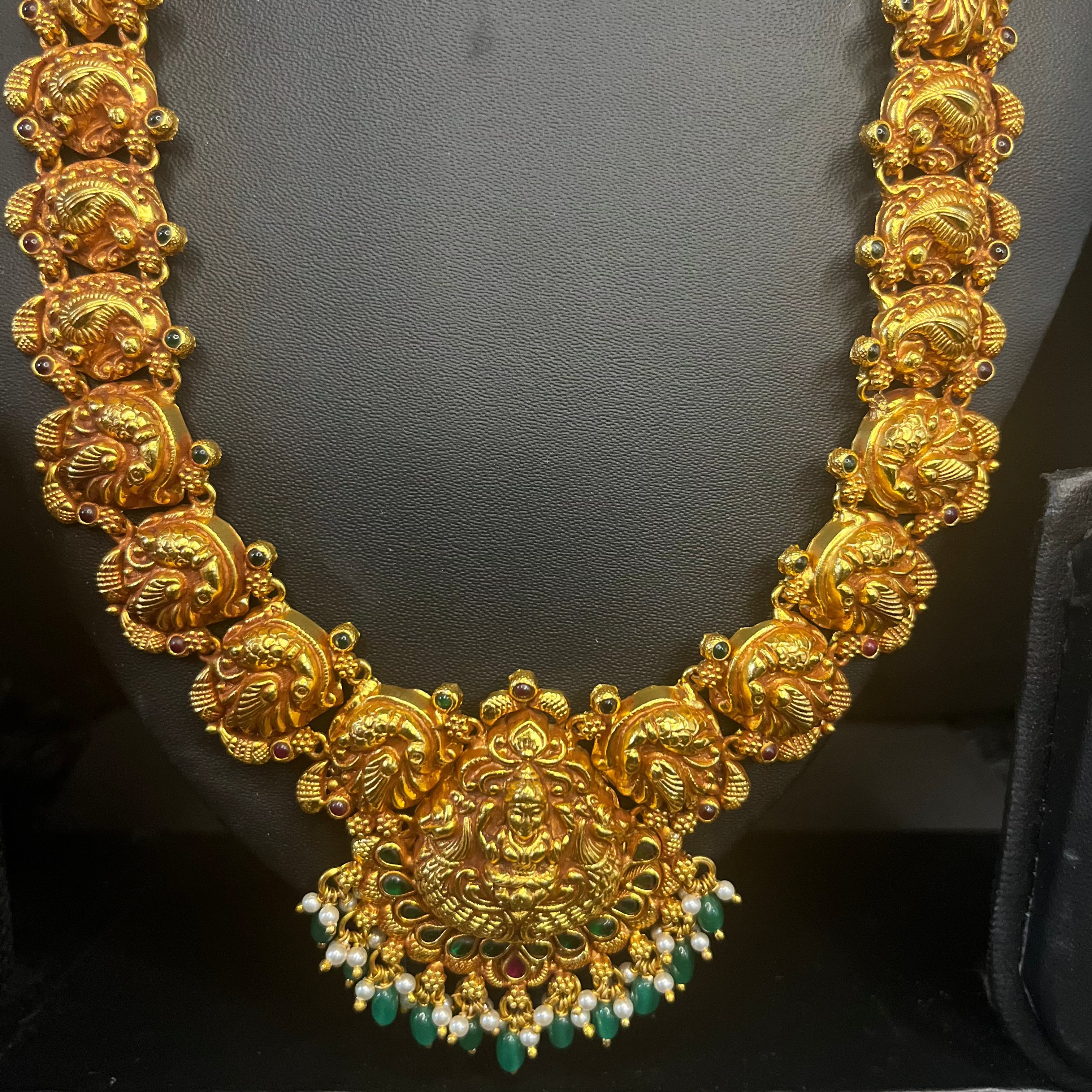 Abhira -925 Silver Long Necklace