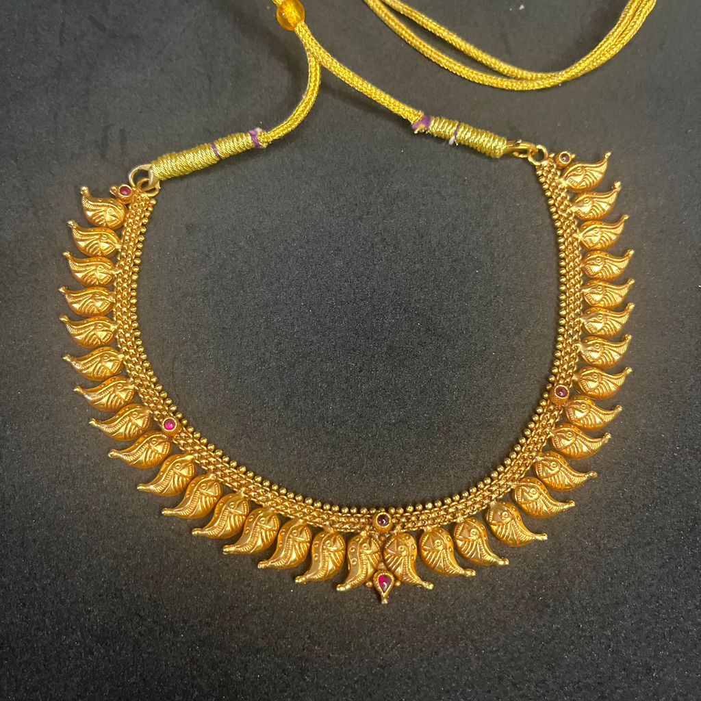 Anvi-925 Silver Short Necklace