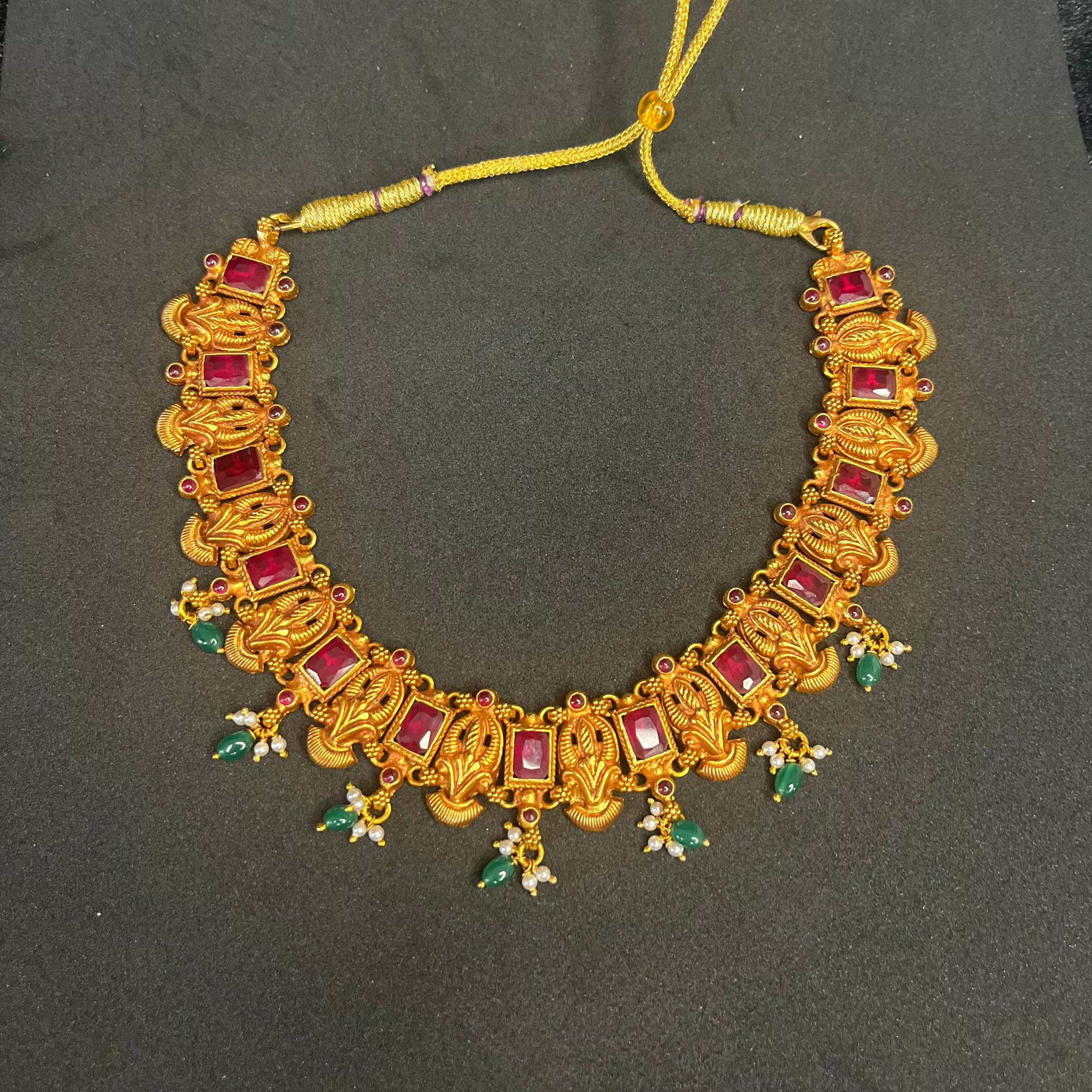 Varaahi-925 Silver Short Necklace